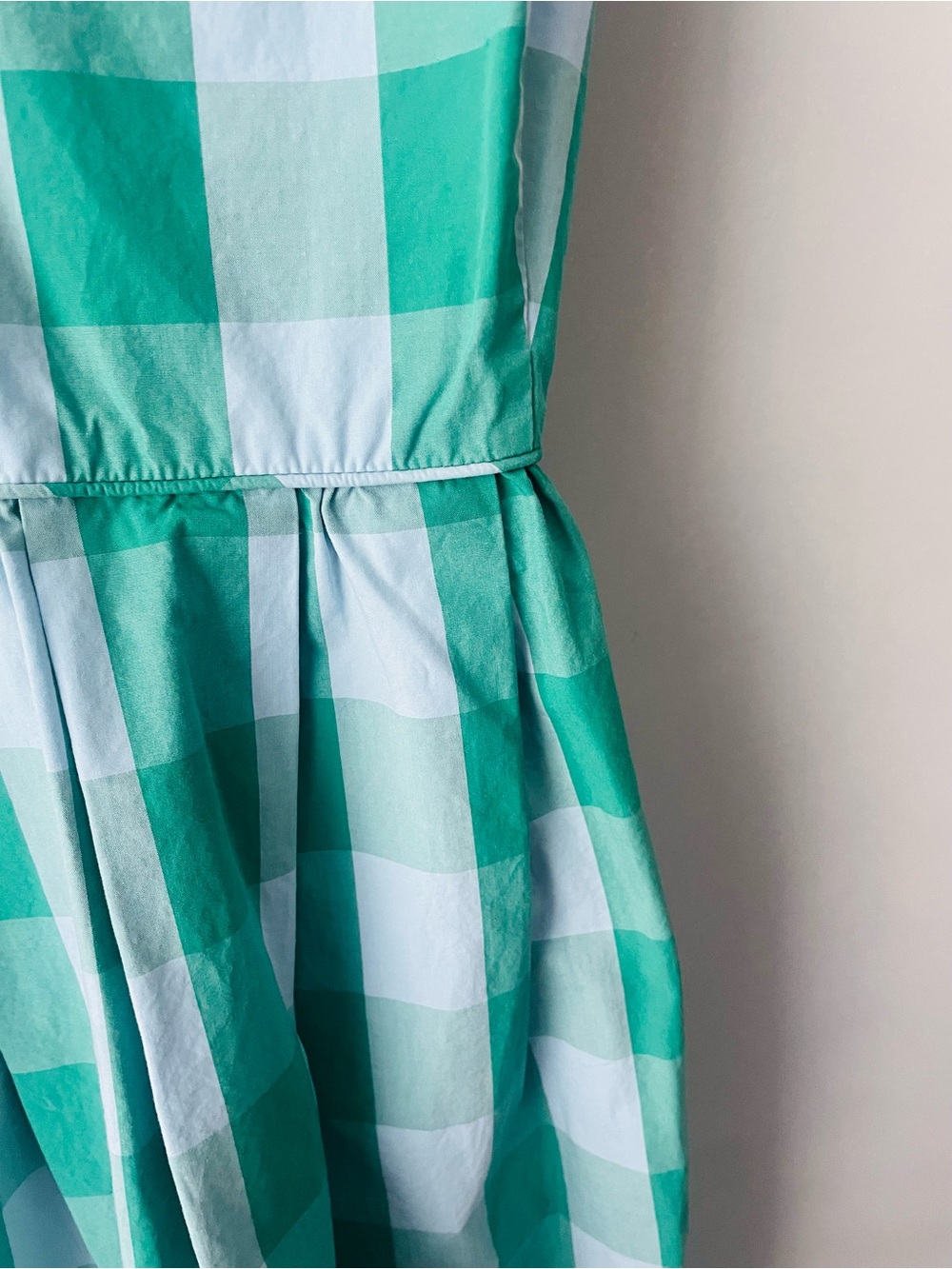 J. Crew Gingham Midi Dress - Picture 5 of 7
